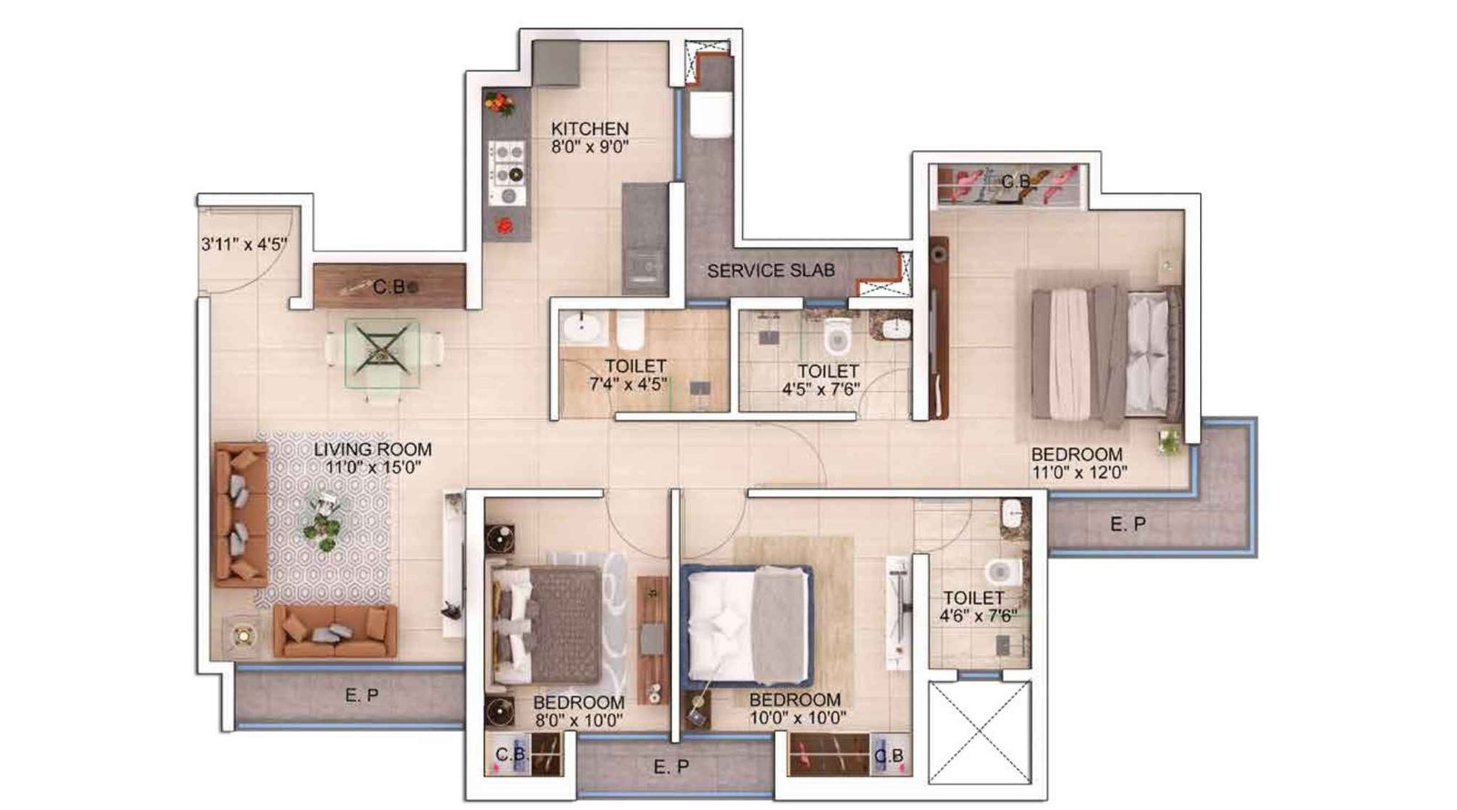 Mahavir-Spring-Floor-Plan-3-BHK