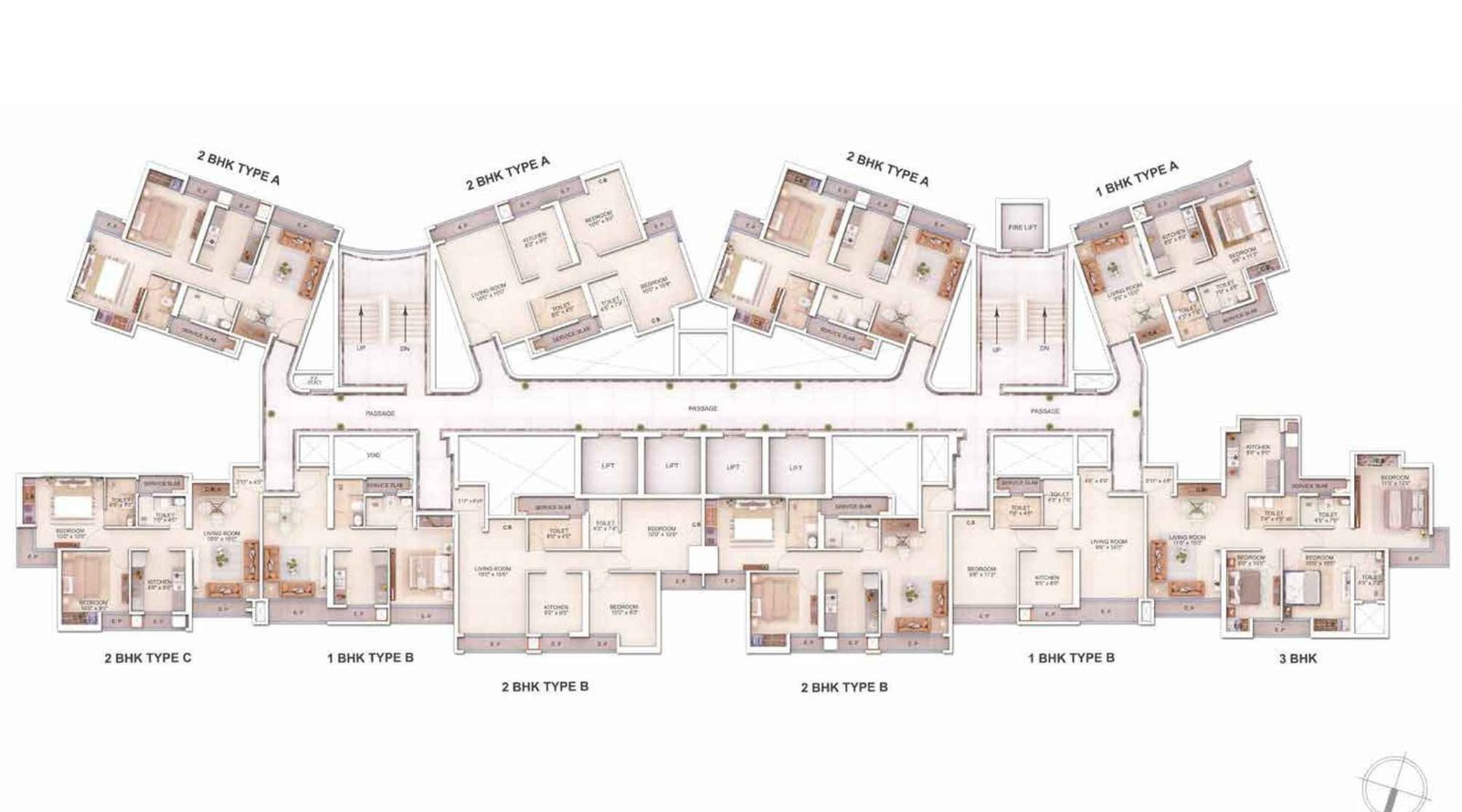 Mahavir-Spring-Floor-Plan-Tulip